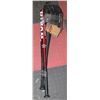 Image 1 : LOT OF 3 ALUMINUM BASEBALL BATS AND 2 GLOVES