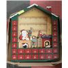 Image 1 : FLAT WITH  SANTAS WORKSHOP CALENDAR 25DAYS OF