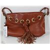 Image 1 : NEW DELLA LEATHER MEG PURSE CHESTNUT BROWN COLOR
