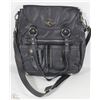 Image 1 : NEW DELLA LEATHER JODI PURSE EBONY COLOR