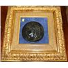 Image 1 : FRAMED "COCO" BRONZE MEDALLION BY PIERRE AUGUSTE