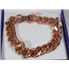 Image 1 : MEN'S SOLID COPPER BRACELET