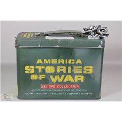 AMERICAN WAR STORIES INCL 36 DVDS, 50 HOLLYWOOD