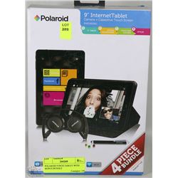 POLAROID 9 INCH TABLET WITH BONUS BUNDLE