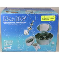 NEW ISONIC DIGITAL ULTRASONIC JEWELRY CLEANER