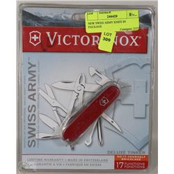 NEW SWISS ARMY KNIFE IN PACKAGE