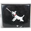 Image 1 : VINTAGE CIGARETTE CASE WITH DOG LOGO