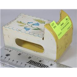 VINTAGE KITCHEN MATCH BOX HOLDER