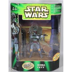 2001 STAR WARS 300TH BOBA FETT ACTION FIGURE
