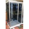 Image 1 : STEAM SHOWER WITH ETCHED GLASS SURROUND, REMOTE,