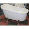 Image 1 : CHROME CLAWFOOT DEEP SOAKER TUB