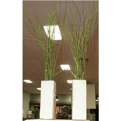 PAIR OF SHOWHOME ACCENT VASES