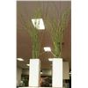 Image 1 : PAIR OF SHOWHOME ACCENT VASES