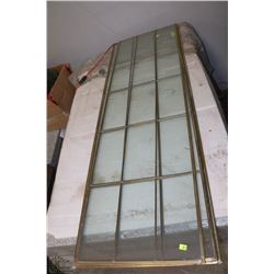 THREE GLASS DOOR INSERTS
