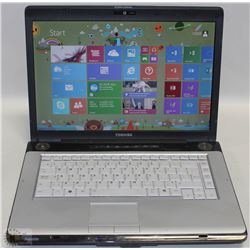 TOSHIBA SATELLITE LAPTOP W/WIN 8/MS OFFICE
