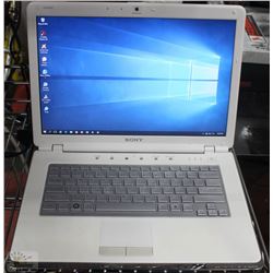 SONY VAIO LAPTOP W/ WIN 10 PRO/ MS OFFICE 2016