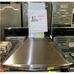 30" WALL MOUNTED HOOD WITH 600 CFM