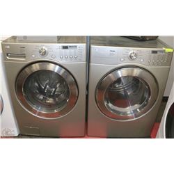 LG TROMM S/S WASHER AND DRYER SET WITH ULTRA
