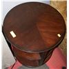 Image 1 : WOODEN SHOWHOME ROUND END TABLE