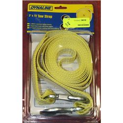 NEW DYNALINE 2" X 15' TOW STRAP