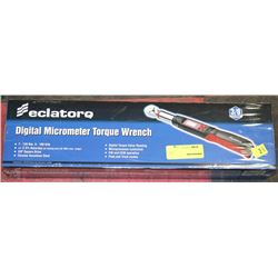 NEW ECLATORQ DIGITAL MICROMETER TORQUE WRENCH