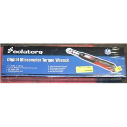 NEW ECLATORQ DIGITAL MICROMETER TORQUE WRENCH