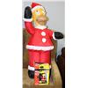 Image 1 : THE SIMPSONS 4' TALL HOMER SANTA  AIR BLOWN
