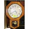 Image 1 : INGRAHAM PENDULUM WALL HANGING CLOCK