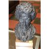 Image 1 : VINTAGE BEETHOVEN BUST 14", SIGNED AUSTIN