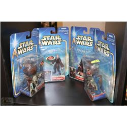 STAR WARS 4 PC ACTION FIGURE COLLECTION