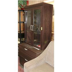 SHOWHOME 2 DRAWER FILING CABINET WITH DISPLAY TOP