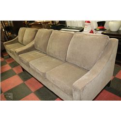 SHOWHOME FABRIC SOFA AND LOVESEAT