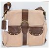 Image 1 : NEW DELLA LEATHER MICHELLE PURSE MOCHA COLOR