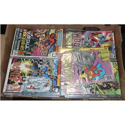 BOX OF OLD COMIC BOOKS