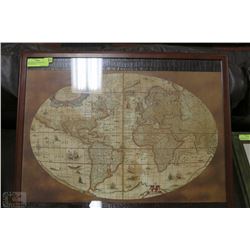 2009 AMERICA CELESTIAL WORLD MAP DESK PAD