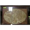 Image 1 : 2009 AMERICA CELESTIAL WORLD MAP DESK PAD