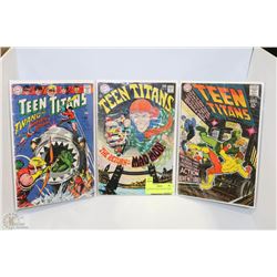 SILVER AGE TEEN TITANS COMICS