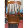 Image 1 : WOOD ROCKING CHAIR