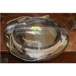 ROUND METAL STYLE MIRRORS 15" & 22" WITH