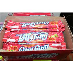 1KG CASE OF CHERRY FLAVOUR LAFFY TAFFY
