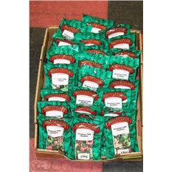 FLAT OF 24 CHRISTMAS TAFFY BONBONS  BAGS