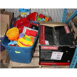 PALLET OF ASSORTED KIDS TOYS