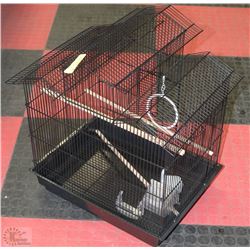LARGE BIRD CAGE 20"X15"X21"H
