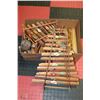 Image 1 : BOX OF ASSORTED WOODEN BAMBOO INSTRUMENTS INCL