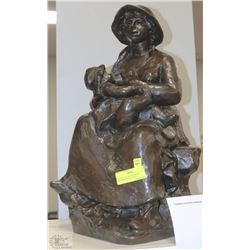 "MATERNITE" BRONZE BY P.A. RENOIR/RICHARD GUINO