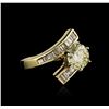 Image 1 : 14KT Yellow Gold 2.38 ctw Diamond Ring