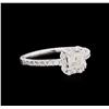 Image 1 : 1.02 ctw Diamond Ring - 14KT White Gold