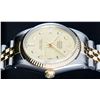 Image 2 : Rolex Two Tone Diamond DateJust Men's Watch