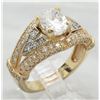 Image 7 : 2.25 ctw Diamond Ring - 14KT Yellow Gold