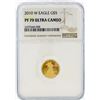 Image 1 : 2010-W NGC PF 70 Ultra Cameo $5 American Eagle Gold Coin